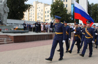 Парад курсантов