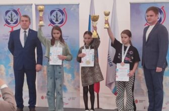 Награждение победителей соревнований