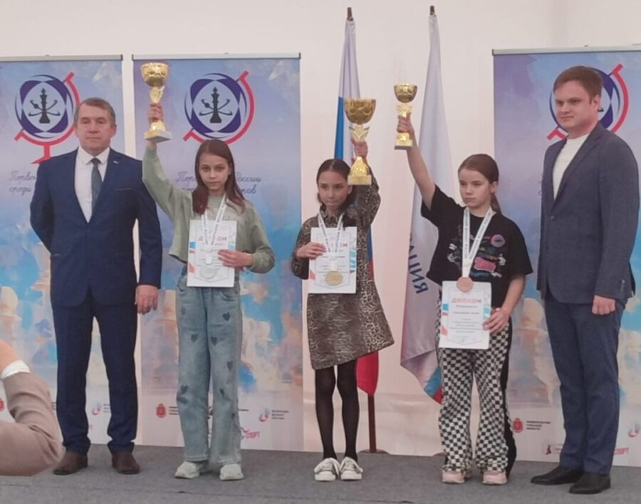 Награждение победителей соревнований