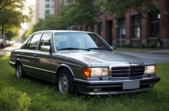 Машина на газоне