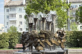 фонтан в Рязани