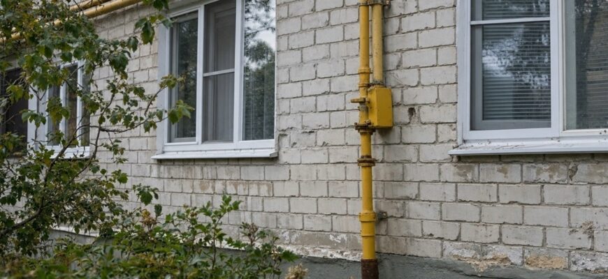 Газовая труба